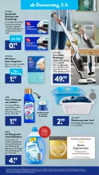 Gazetka promocyjna AldiSud - ALDI Aktuell - Gazetka - ważna od 05.05 do 05.05.2022 - strona 29 - produkty: akku, alle artikel ohne dekoration, bürste, bürsten, colorwaschmittel, dekoration, eis, elle, Engel, flasche, gin, korb, mikrofaser, Optiwisch, reis, rwe, Seife, staubsauger, staubwedel, Ti, tücher, Wanne, waschmittel, wedel, ZTE