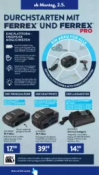 Gazetka promocyjna AldiSud - ALDI Aktuell - Gazetka - ważna od 05.05 do 05.05.2022 - strona 4 - produkty: akku, aldi, auer, eis, Elektro, elle, erde, ferrex, kraft, ladegerät, mac, Meister, ohne akku und ladegerät, rasen, Ria, ring, Ti, werkzeug, werkzeuge