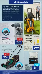 Gazetka promocyjna AldiSud - ALDI Aktuell - Gazetka - ważna od 05.05 do 05.05.2022 - strona 5 - produkty: adapter, akku, akku-bohrschrauber, alle artikel ohne dekoration, angebot, auer, aufbewahrungsbox, Bohrschrauber, Brei, bürste, bürsten, dekoration, eis, Elektro, elle, ente, ferrex, gin, hochdruckreiniger, HP, korb, ladegerät, LG, ohne akku und ladegerät, rasen, rasenmäher, reiniger, Reinigung, Reinigungsmittel, resa, rum, schlauch, Sprühpistole, Teleskop, Ti, tisch, wasser, WICK, ZTE