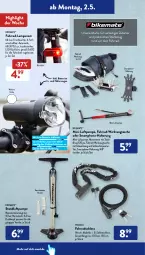 Gazetka promocyjna AldiSud - ALDI Aktuell - Gazetka - ważna od 05.05 do 05.05.2022 - strona 8 - produkty: aldi, auto, batterie, batterien, dell, eis, elle, Fahrrad, Fahrradschloss, Lampe, Leuchte, Mode, passend für alle, reis, rel, rücklicht, Schal, schlauch, smartphone, Tasche, Ti, tisch, werkzeug