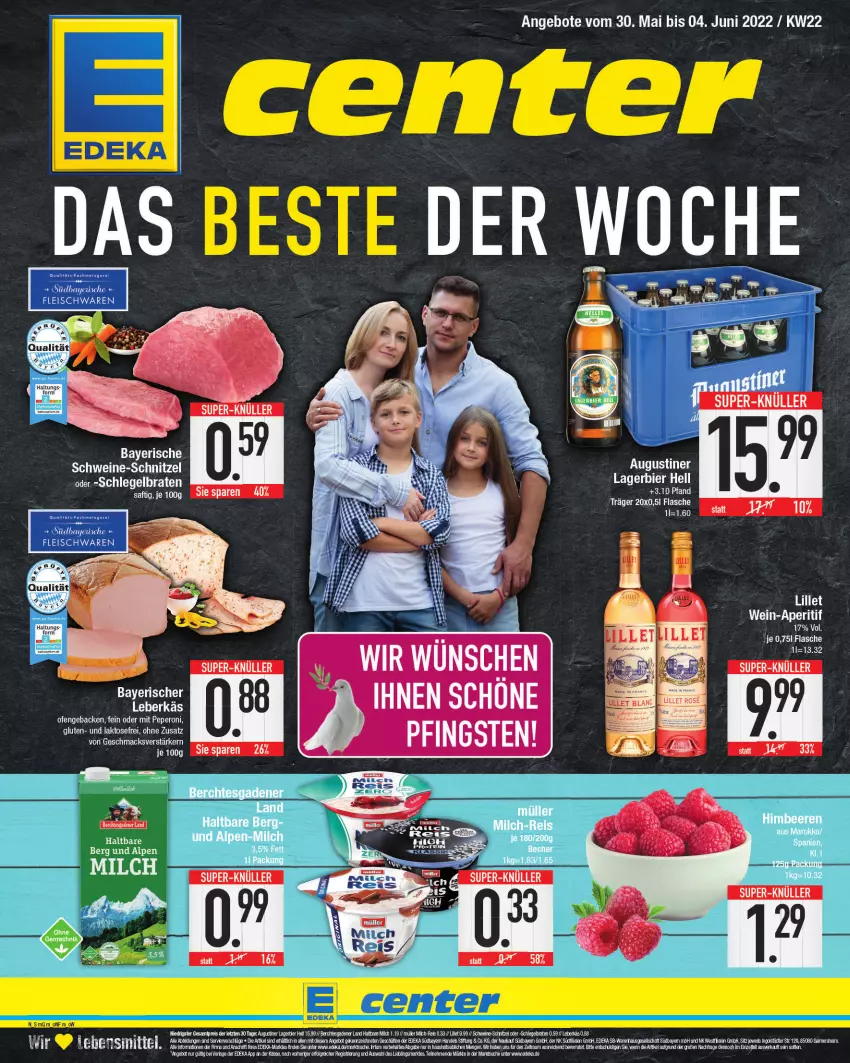 Aktueller Prospekt E Center - Angebote der Woche - von 30.05 bis 04.06.2022 - strona 1 - produkty: eis, lebensmittel, Ti