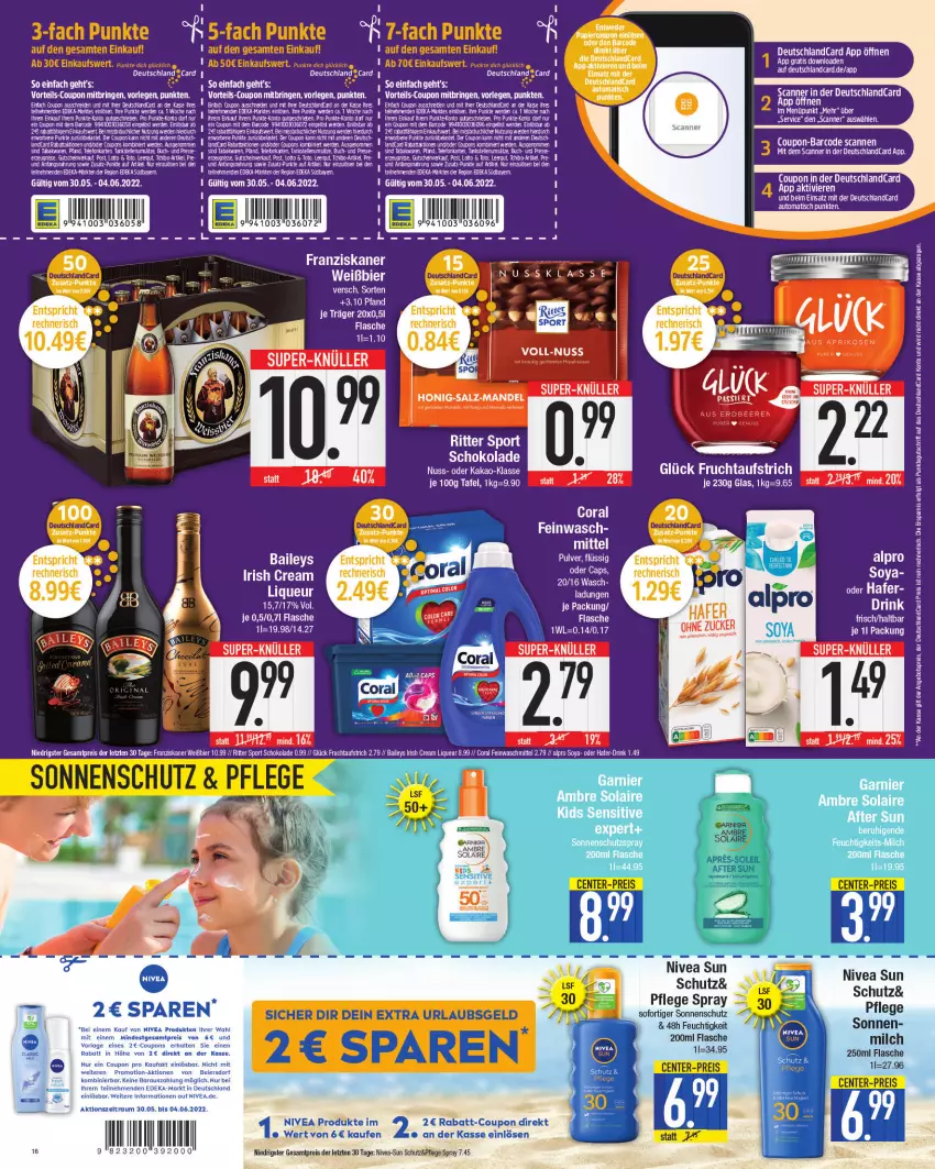 Aktueller Prospekt E Center - Angebote der Woche - von 30.05 bis 04.06.2022 - strona 16 - produkty: coupon, deutschlandcard, elle, erde, telefon, Ti