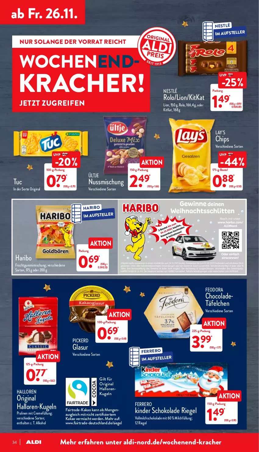 Aktueller Prospekt Aldi Nord - Aldi-Aktuell - von 22.11 bis 27.11.2021 - strona 34