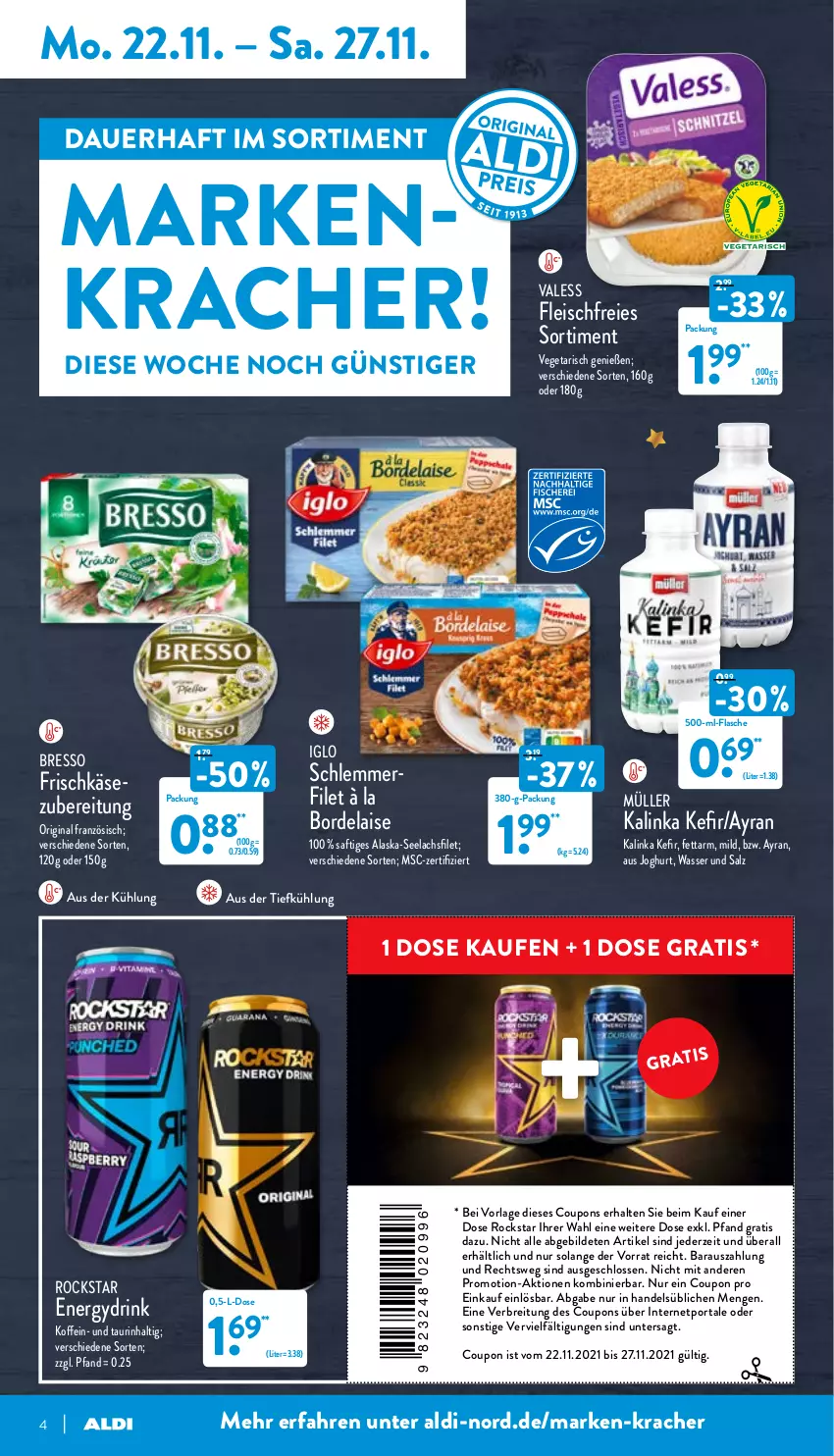 Aktueller Prospekt Aldi Nord - Aldi-Aktuell - von 22.11 bis 27.11.2021 - strona 4