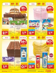 Gazetka promocyjna Netto Marken-Discount - Filial-Angebote - Gazetka - ważna od 22.07 do 22.07.2023 - strona 29 - produkty: angebot, auer, bestpreis, chips, danone, danone fruchtzwerge, dauertiefpreis, eis, frucht, fruchtzwerge, hanuta, haselnuss, Kinder, mac, milka, milka schokolade, nuss, nussriegel, pringles, quark, reis, reiss, riegel, ring, schoko, schokolade, Ti, tiefpreis, ZTE