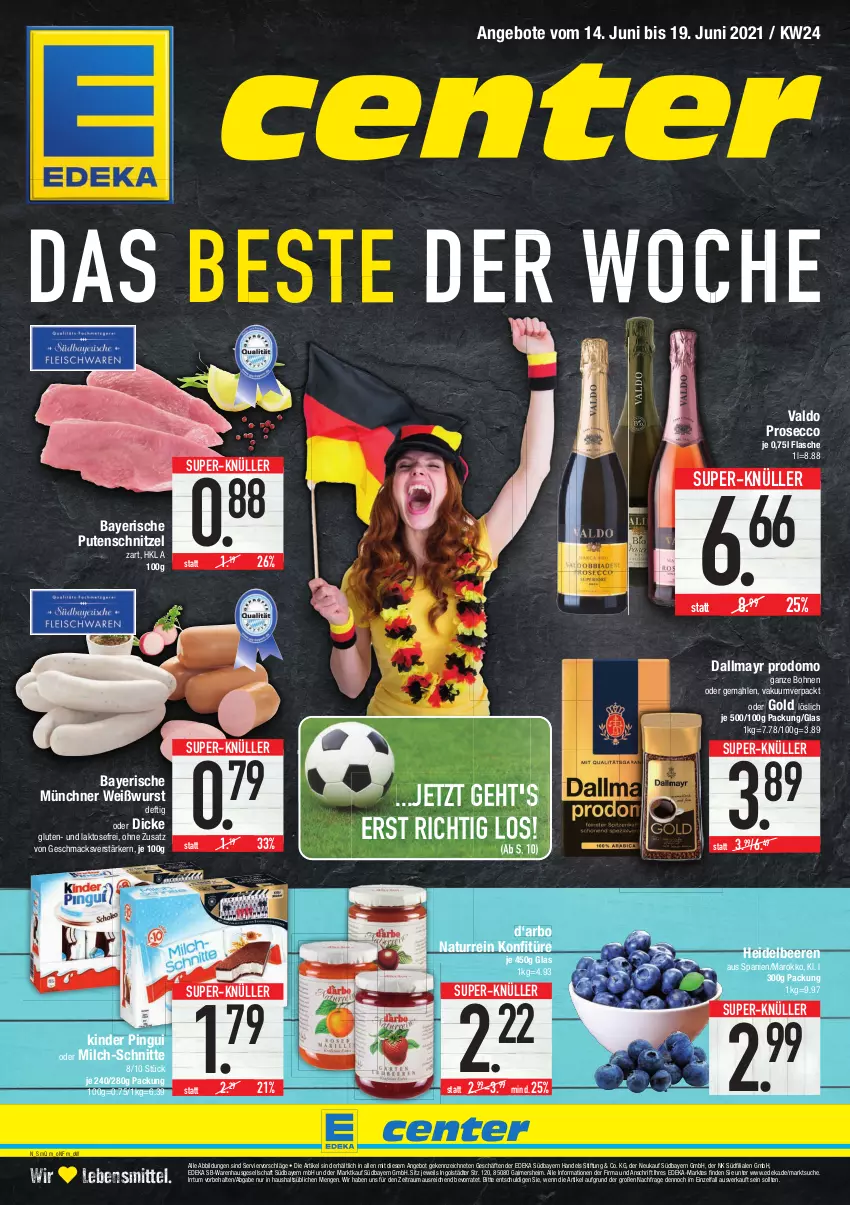 Aktueller Prospekt E Center - Angebote der Woche - von 14.06 bis 19.06.2021 - strona 1