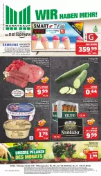 Gazetka promocyjna Marktkauf - Prospekt - Gazetka - ważna od 09.07 do 09.07.2022 - strona 1 - produkty: angebot, angebote, Becher, bier, braten, cremissimo, eis, elle, gulasch, gurke, HDMI, krombache, krombacher, langnese, langnese cremissimo, lieferservice, reis, rind, rinder, Rinderroulade, rinderrouladen, rouladen, salat, Salatgurke, schmorbraten, sim, tee, teller, Ti, tuc, uhd, uhr, usb, ZTE