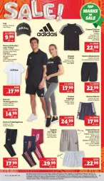 Gazetka promocyjna Marktkauf - Prospekt - Gazetka - ważna od 09.07 do 09.07.2022 - strona 37 - produkty: Adidas, Bad, badeshorts, Cap, eis, elle, gin, herren badeshort, herren poloshirt, hose, kleid, Kleidung, leggings, poloshirt, reis, schuhe, shirt, shorts, Sport, sweatshorts, T-Shirt, teller, Ti, Trainingshose, wein