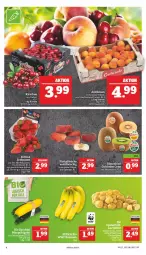 Gazetka promocyjna Marktkauf - Prospekt - Gazetka - ważna od 09.07 do 09.07.2022 - strona 4 - produkty: aprikose, aprikosen, banane, bananen, Bau, bio, deka, edeka bio, eis, Elan, fleisch, Ti, ZTE, zucchini