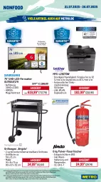 Gazetka promocyjna Metro - Wochen-Angebote - Gazetka - ważna od 26.07 do 26.07.2025 - strona 23 - produkty: angebot, auto, elle, ente, fernseher, grill, grillfläche, grillrost, Metro, sim, teller, Ti, tisch, uhd, wandhalterung