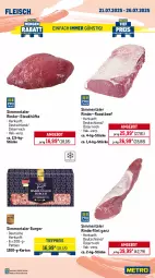 Gazetka promocyjna Metro - Wochen-Angebote - Gazetka - ważna od 26.07 do 26.07.2025 - strona 4 - produkty: Abtei, angebot, angebote, aqua, beef, burger, eis, filet, fisch, fleisch, frischfisch, Metro, reis, rind, rinder, rinderfilet, roastbeef, Rotbarsch, rotbarschfilet, sim, steak, steakhüfte, Steinbeißer, Steinbeißerfilet, teppich, Ti, tiefpreis, Wild, wolfsbarsch
