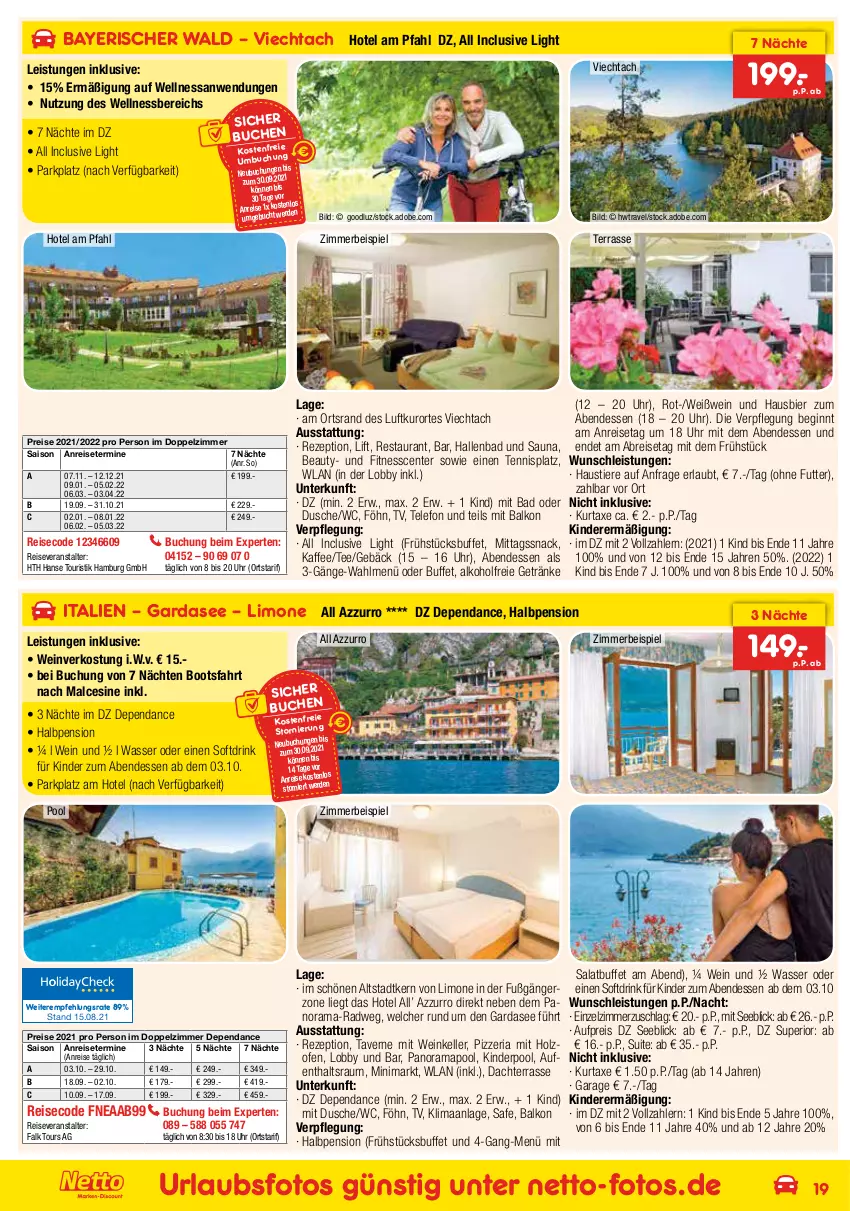 Aktueller Prospekt Netto Marken-Discount - Reisemagazin September - von 26.08 bis 30.09.2021 - strona 19