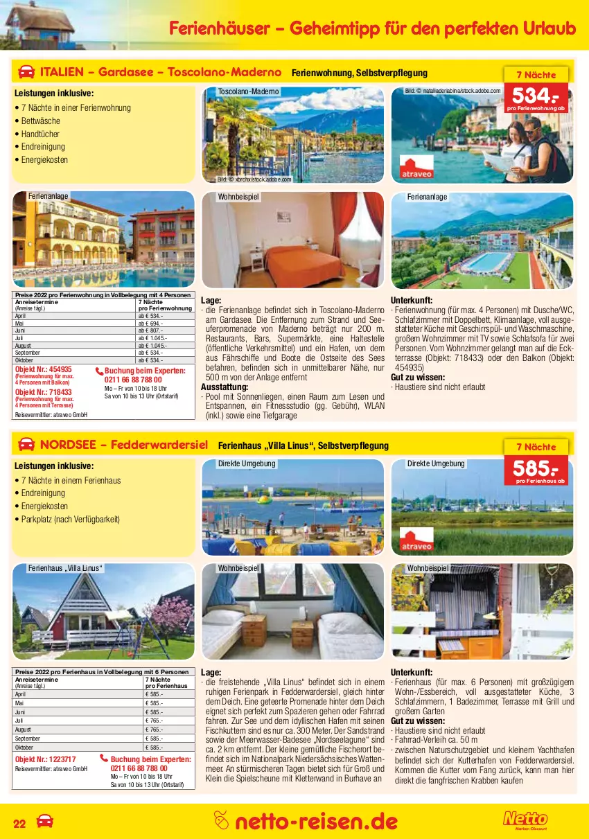 Aktueller Prospekt Netto Marken-Discount - Reisemagazin September - von 26.08 bis 30.09.2021 - strona 22