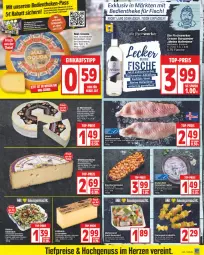 Gazetka promocyjna Edeka - Angebote der Woche - Gazetka - ważna od 17.06 do 17.06.2023 - strona 7 - produkty: Abtei, arla, auer, Bau, Bauer, bett, blume, blumen, Blüte, burgunder, eis, fisch, flasche, frucht, garnelen, gouda, grauer burgunder, gurke, gurken, hartkäse, Käse, mac, matjes, melone, melonen, merl, reis, rind, Rotbarsch, saft, salat, sauce, schnittkäse, Ti, tisch, tomate, tomaten, top-preis, wein, Weißwein, Wild, Wildblumenkäse