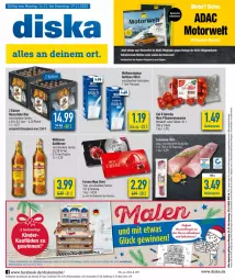 Gazetka promocyjna Diska - Prospekte - Gazetka - ważna od 19.11 do 19.11.2022 - strona 1 - produkty: aktionspreis, angebot, angebote, bier, deka, eis, ferrero, filet, flasche, goldkrone, haltbare milch, hasseröder, krone, magazin, milch, pflaume, pflaumen, reis, rwe, Schal, Schale, schwein, schweine, Ti, tomate, tomaten, weihenstephan, wein, weine, wilthener, ZTE