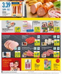 Gazetka promocyjna Diska - Prospekte - Gazetka - ważna od 19.11 do 19.11.2022 - strona 4 - produkty: Berger, brot, eis, ferdi fuchs, fleisch, hackfleisch, hähnchenschenkel, henkel, Käse, kasseler, knacker, Landgrafenschinken, Mett, mettwurst, minutensteaks, Pollo Fino, pute, radeberger, reinert, reis, rind, rinder, rinderhackfleisch, rügenwalder, rügenwalder mühle, salami, schenkel, schinken, schnitzel, steak, steaks, Ti, wiener, wurst, ZTE, zwiebel, zwiebelmettwurst