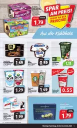 Gazetka promocyjna Markant - Prospekte - Gazetka - ważna od 25.02 do 25.02.2023 - strona 5 - produkty: arla, Becher, beere, butter, buttermilch, caffe, Dr. Oetker, eis, ferrero, himbeer, himbeere, Kinder, kinder pingui, Knackige Mousse, marmorette, milch, Milchschnitte, monte, mousse, natur, Paula, pingui, reis, sahne, schlagsahne, Skyr, starbucks, tee, Ti, zott, ZTE