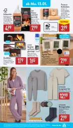 Gazetka promocyjna Aldi Nord - Von Montag - Gazetka - ważna od 18.01 do 18.01.2025 - strona 17 - produkty: aldi, Anfeuerholz, anzünder, auer, backofen, batterie, batterien, briketts, Clin, dell, eis, elle, gin, Glasreiniger, grill, grillanzünder, Grom, Holz, Holzbriketts, Hygrometer, Kamin, Mode, natur, ndk, Norwegersocken, Ofen, reiniger, reis, Ria, ring, rwe, Schal, Schale, socken, Ti, tiefpreis, up2fashion, wolle, ZTE