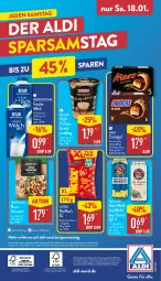 Gazetka promocyjna Aldi Nord - Von Montag - Gazetka - ważna od 18.01 do 18.01.2025 - strona 36 - produkty: aldi, alkohol, aus der tiefkühlung, auto, Becher, beutel, bier, eis, Eisriegel, erdnüsse, frische milch, gin, Grießpudding, Hefe, HP, lorenz, magazin, mars, milch, natur, nuss, papier, Paula, paulaner, pudding, Ria, riegel, telefon, Ti, weihenstephan, zitrone, ZTE