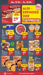 Gazetka promocyjna Aldi Nord - Von Montag - Gazetka - ważna od 18.01 do 18.01.2025 - strona 6 - produkty: aldi, almare, angebot, angebote, antipasti, asti, baguette, Becher, beutel, Bistro Baguette, buch, Dr. Oetker, eis, elle, früchte, garnelen, Holz, hülsenfrüchte, kartoffel, leberwurst, Pfifferlinge, Pommersche, reis, rügenwalder, schwein, schweine, senf, Spezi, teller, Ti, tiefpreis, wein, weine, wiltmann, wurst, würstchen