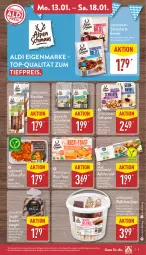 Gazetka promocyjna Aldi Nord - Von Montag - Gazetka - ważna od 18.01 do 18.01.2025 - strona 9 - produkty: aldi, apfel, Apfelstrudel, aus der tiefkühlung, beutel, brezel, Brezeln, eimer, eis, gin, kakao, kartoffel, kuchen, Kürbis, kürbiskerne, Maus, reis, salz, Schaumzucker, schnitten, schoko, sesam, Spezi, Strudel, Ti, tiefpreis, toast, waffeln, ZTE, zucker