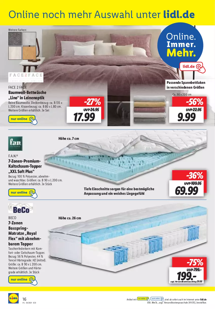 Aktueller Prospekt Lidl - Aktionsprospekt - von 19.07 bis 24.07.2021 - strona 16