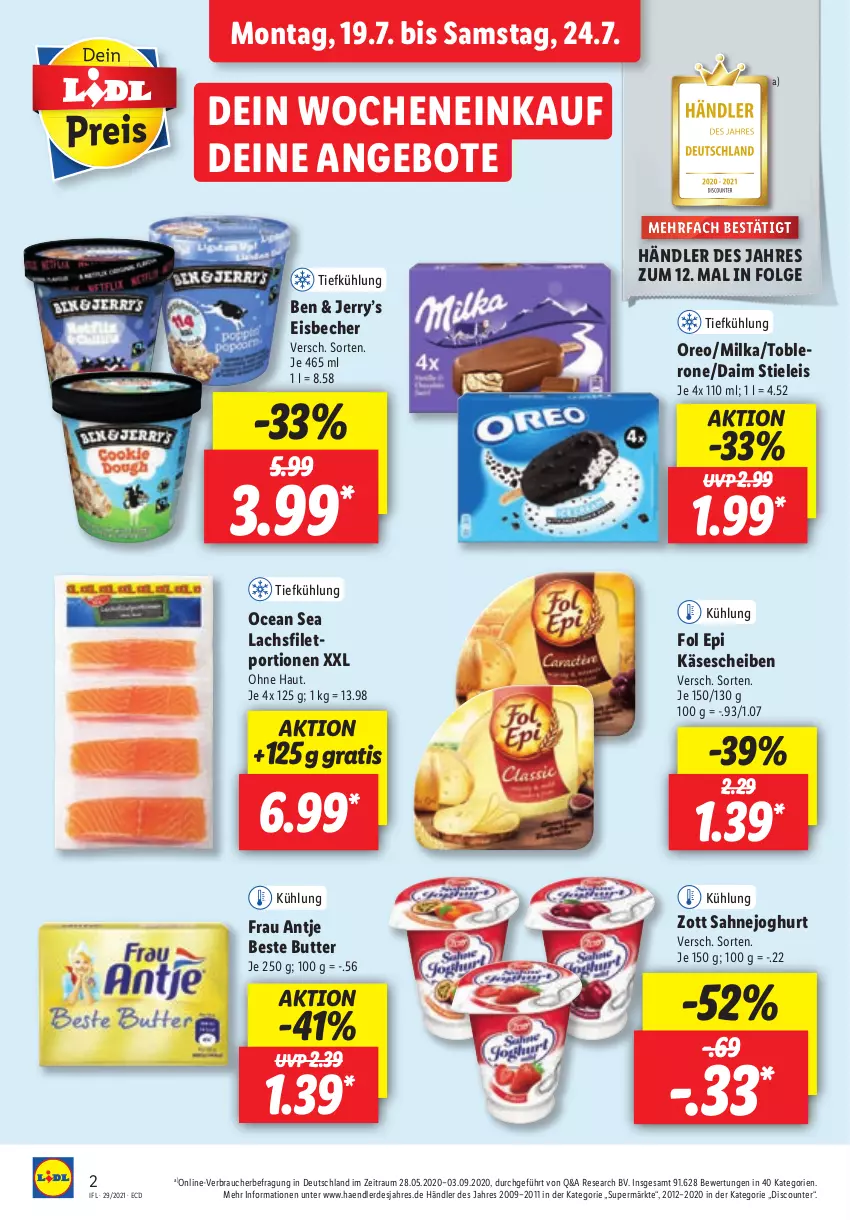 Aktueller Prospekt Lidl - Aktionsprospekt - von 19.07 bis 24.07.2021 - strona 2