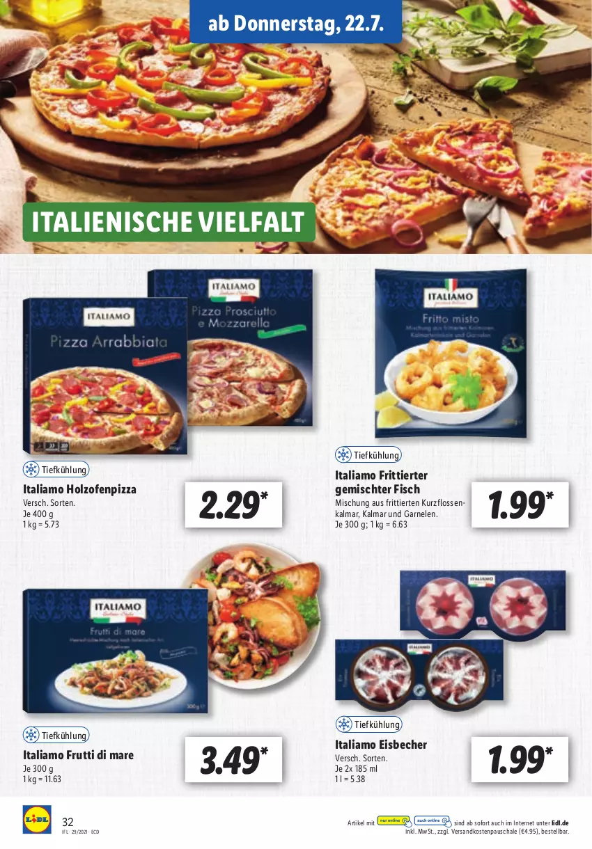 Aktueller Prospekt Lidl - Aktionsprospekt - von 19.07 bis 24.07.2021 - strona 32