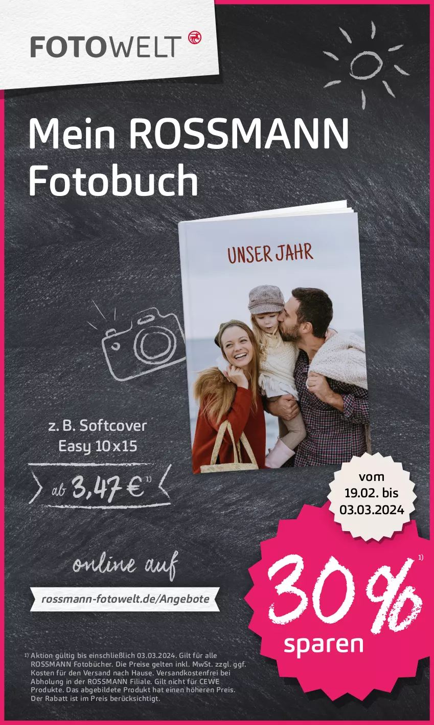 Aktueller Prospekt Rossmann - Prospekte - von 26.02 bis 01.03.2024 - strona 17 - produkty: angebot, angebote, buch, cewe, eis, Fotobuch, ndk, reis, Ti, versandkostenfrei