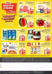 Gazetka promocyjna Edeka - Prospekte - Gazetka - ważna od 27.06 do 27.06.2026 - strona 25 - produkty: bio, Cap, captain morgan, deka, eis, gewürz, grütze, Käse, melone, milch, milchreis, mozzarella, natur, Ofen, payback, pizza, pudding, radieschen, Radio, reis, rel, Ria, rum, schnitzel, schwein, schweine, schweine-schnitzel, smirnoff, steinofen, tee, telefon, Ti, trolli, uhr, vodka, wasser, wassermelone, weidemilch, wein, weine, Zum Dorfkrug