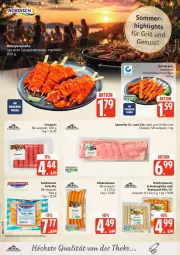 Gazetka promocyjna Edeka - Prospekte - Gazetka - ważna od 27.06 do 27.06.2026 - strona 4 - produkty: auer, Bau, bauchscheiben, bratwurst, cevapcici, eis, grill, grillfackeln, ideal zum grillen, Käse, krakauer, nuss, reis, rostbratwurst, salz, schinken, Schinkengriller, schwein, schweine, Schweinebauch, schweinebauchscheiben, schweinenacken, spareribs, Ti, wein, weine, wurst, ZTE
