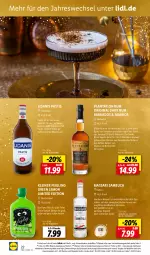 Gazetka promocyjna Lidl - Highlights in der Weinwelt - Gazetka - ważna od 31.12 do 31.12.2023 - strona 22 - produkty: aperitif, asti, Bad, chateau, Cognac, eier, elle, flasche, gin, gutschein, kleiner feigling, leine, LG, likör, ndk, nuss, Rauch, rum, sambuca, Spezi, spirituosen, Ti, wasser