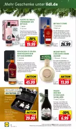 Gazetka promocyjna Lidl - Highlights in der Weinwelt - Gazetka - ważna od 31.12 do 31.12.2023 - strona 8 - produkty: asti, Becher, beere, beeren, butter, Cap, cola, cranberry, dry gin, eis, eisbecher, erdbeere, erdbeeren, erde, flasche, Geschenkbox, gin, gutschein, honig, kakao, Kakaobutter, karamell, likör, liqueur, london dry, london dry gin, mandel, Metaxa, milch, ndk, Rauch, Ria, rum, rwe, sahne, schoko, schokolade, schokoladen, Ti, vanille, wein, weine, Weiße Schokolade, whisky, white chocolate, zucker