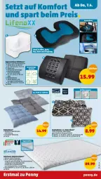 Gazetka promocyjna Penny - Prospekte - Gazetka - ważna od 09.04 do 09.04.2022 - strona 29 - produkty: asti, auto, decke, kissen, kuscheldecke, matratze, matratzen, Matratzentopper, mikrofaser, rel, Rückenkissen, sitzkissen, Ti, topper