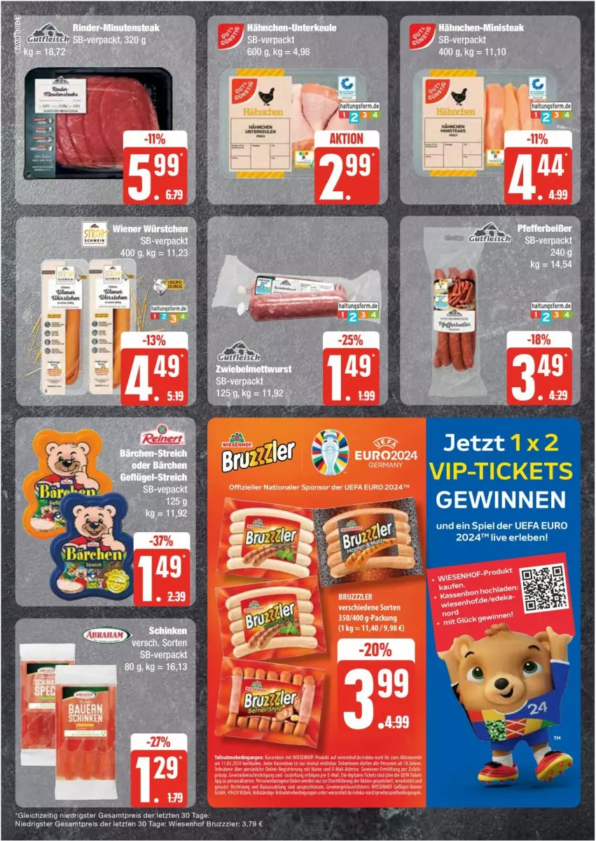 Aktueller Prospekt Edeka - Prospekte - von 06.05 bis 11.05.2024 - strona 10 - produkty: eis, reis, tee, Ti, wiesenhof, ZTE