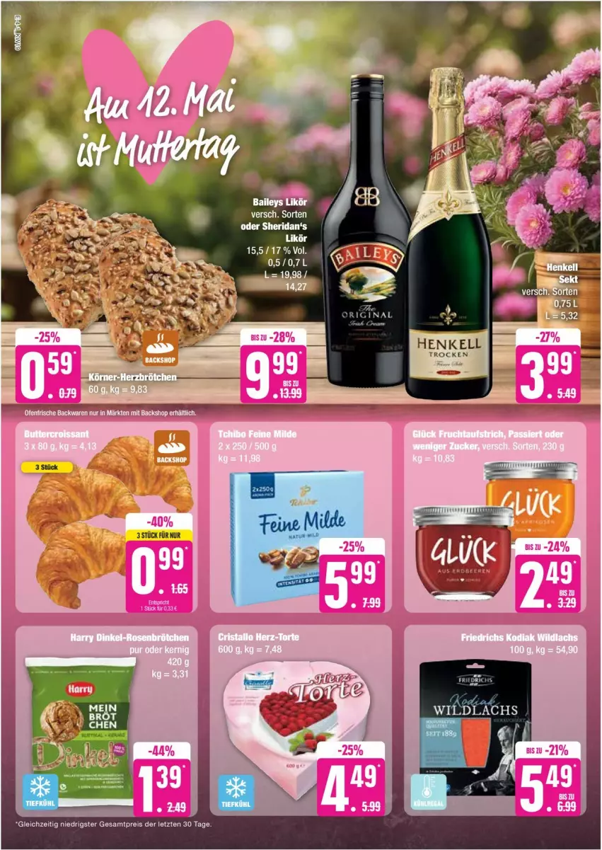 Aktueller Prospekt Edeka - Prospekte - von 06.05 bis 11.05.2024 - strona 4 - produkty: eis, henkel, henkell, Henkell Trocken, LG, likör, reis, Ti, ZTE