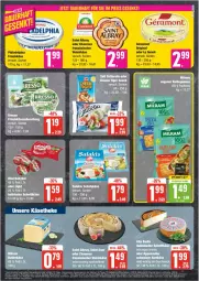 Gazetka promocyjna Edeka - Prospekte - Gazetka - ważna od 11.05 do 11.05.2024 - strona 11 - produkty: albray, chavroux, coupon, deka, eis, frischkäse, gin, Käse, milram, nuss, philadelphia, reis, saint albray, salakis, schafskäse, snack, Ti, weichkäse, ZTE