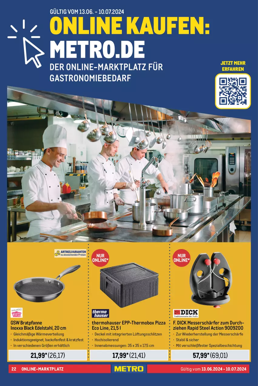 Aktueller Prospekt Metro - Küche & Kulinarik - von 13.06 bis 10.07.2024 - strona 22 - produkty: Ti