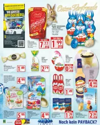 Gazetka promocyjna Edeka - Prospekte - Gazetka - ważna od 05.04 do 05.04.2025 - strona 13 - produkty: beutel, eier, eierlikör, ferrero, fisch, fische, Kinder, kinder schokolade, kitkat, Kugel, likör, lindor, lindt, marzipan, payback, riegel, rwe, schoko, schokolade, schokoladen, smarties, Ti, weck, zucker