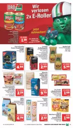 Gazetka promocyjna Marktkauf - Prospekt - Gazetka - ważna od 15.07 do 15.07.2023 - strona 21 - produkty: ball, bio, bites, bohne, bohnen, bohnenkaffee, caffe, caramel, choco crossies, crossies, Dr. Oetker, eduscho, eis, espresso, ferrero, gin, giotto, jacobs, Jacobs Gold, kaffee, kaffeekapseln, kaffeemaschine, kölln, kuchen, lavazza, leine, löslicher bohnenkaffee, müsli, nespresso, pizza, reis, Ria, rwe, sauce, storck, Sugo, Ti, werther's, ZTE