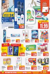 Gazetka promocyjna E Center - Angebote der Woche - Gazetka - ważna od 29.01 do 29.01.2022 - strona 16 - produkty: alleinfuttermittel, ariel, ball, balsam, bebivita, beutel, bio, Bref, bref power, Brei, bürste, bürsten, calgon, coupon, coupons, creme, deo, Dr. Best, eier, eis, flasche, folgemilch, früchte, fusion5, gillette, gillette venus, gin, henkel, hipp, küche, Küchen, küchenrolle, LG, milch, Nike, nivea, Odol, pantene, pantene pro-v, pro-v, rasierer, reiniger, reis, Ria, Schal, Schale, shampoo, sheba, snack, snacks, spülung, swirl, Tasche, taschen, taschentücher, Ti, tücher, venus, vita, Vita C, wasser, wasserenthärter, zahnbürste, zahnbürsten, zahncreme