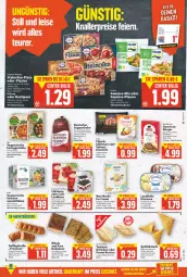 Gazetka promocyjna E Center - Angebote der Woche - Gazetka - ważna od 29.01 do 29.01.2022 - strona 9 - produkty: apfel, auer, Becher, beutel, blätterteig, brot, brötchen, burger, coppenrath, creme, eier, eis, eiscreme, elle, ente, erbsen, fertiggericht, fertiggerichte, flammkuchen, fleisch, frosta, Geflügel, gemuse, gemüse-pfanne, gin, hafer, Hefe, knallerpreis, kuchen, lamm, landliebe, mac, mehl, milch, Mochi, nuss, Ofen, original wagner, pfanne, pizza, Plunder, reis, Ria, rind, rindfleisch, rustipani, saft, sahne, salami, salat, salate, suppe, suppen, Suppenhuhn, Ti, tulip, Vegeta, wagner, weizenbrötchen, wurst