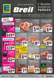 Gazetka promocyjna Edeka - Angebote der Woche - Gazetka - ważna od 23.09 do 23.09.2023 - strona 1 - produkty: aktionspreis, angebot, beere, beeren, beutel, Brei, chili, chips, chipsfrisch, cola, decke, Deckel, deka, eis, elle, ente, flammkuchen, funny-frisch, himbeer, himbeere, himbeeren, iphone, IPhone 13, kuchen, lamm, lays, lebensmittel, leberwurst, pfanne, pfannen, pizza, PlayStation, reis, rind, ristorante, ristorante pizza, Schal, Schale, schwein, schweine, schweinerücken, senseo, sony, Ti, uhr, wein, weine, wurst