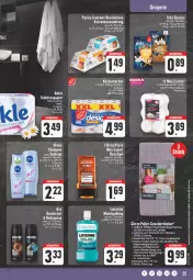 Gazetka promocyjna Edeka - Angebote der Woche - Gazetka - ważna od 23.09 do 23.09.2023 - strona 25 - produkty: aktionspreis, auer, Bau, baumwolle, bier, Biere, body, bodyspray, duschgel, eis, Ergee, felix, flasche, Gläser, hakle, hakle toilettenpapier, leine, listerine, loreal, mint, mundspülung, Nassnahrung, nivea, papier, purina, Reinigung, reis, rwe, shampoo, snack, snacks, spülung, tee, Ti, toilettenpapier, Trockner, wolle