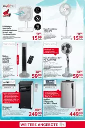 Gazetka promocyjna Selgros - Nonfood - Gazetka - ważna od 21.06 do 21.06.2023 - strona 19 - produkty: akku, angebot, angebote, auto, delonghi, edelstahl, eis, Elektro, ente, fenster, fernbedienung, gsw, klimagerät, Luftbefeuchter, messer, ring, rum, Schal, schlauch, Spektrum, standventilator, steckdose, thermostat, Ti, Tiere, timer, tisch, tischventilator, ventilator, wasser, wassertank