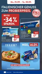 Gazetka promocyjna AldiSud - NÄCHSTE WOCHE - Gazetka - ważna od 30.09 do 30.09.2023 - strona 8 - produkty: aldi, bier, cin, decke, eis, mozzarella, nuss, pizza, Pizzateig, reis, rel, sauce, Ti, tomate, tomaten, tomatensauce