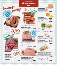 Gazetka promocyjna Aez - Prospekte - Gazetka - ważna od 23.11 do 23.11.2024 - strona 4 - produkty: appenzeller, auer, axe, Bau, Bauer, Becher, braten, brie, brot, buch, butter, butterkäse, dressing, eis, elle, fleisch, hähnchenbrust, Haussalami, Haxe, Heu, heumilch, hofgut, Holz, HP, Käse, knoblauch, Koriander, leberkäs, lyoner, mac, mango, milch, mit knoblauch, natur, obazda, paprika, reifen, Ria, rind, ring, saft, saftschinken, salami, salat, schinken, schnittkäse, schnittlauch, schwein, schweine, Spezi, Ti, tisch, torte, weichkäse, wein, weine, wiener, wurst, Yo