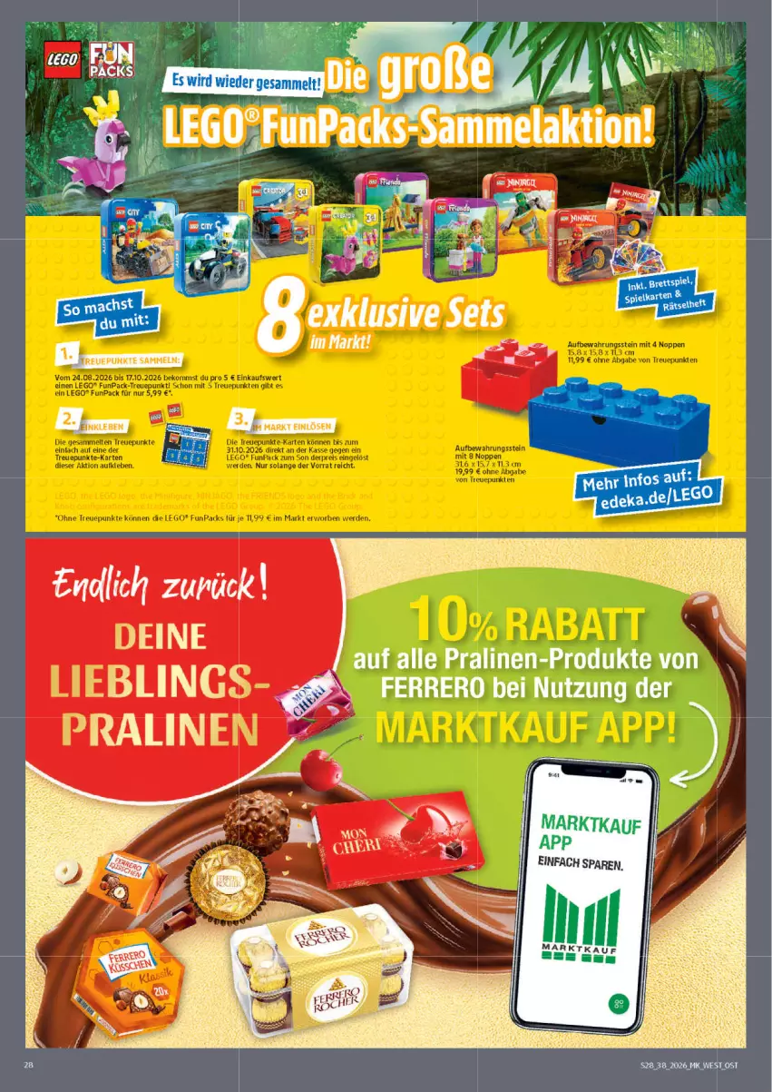Aktueller Prospekt Marktkauf - Prospekt - von 13.09 bis 19.09.2026 - strona 28 - produkty: beko, eis, erde, LEGO®, reis, Ti