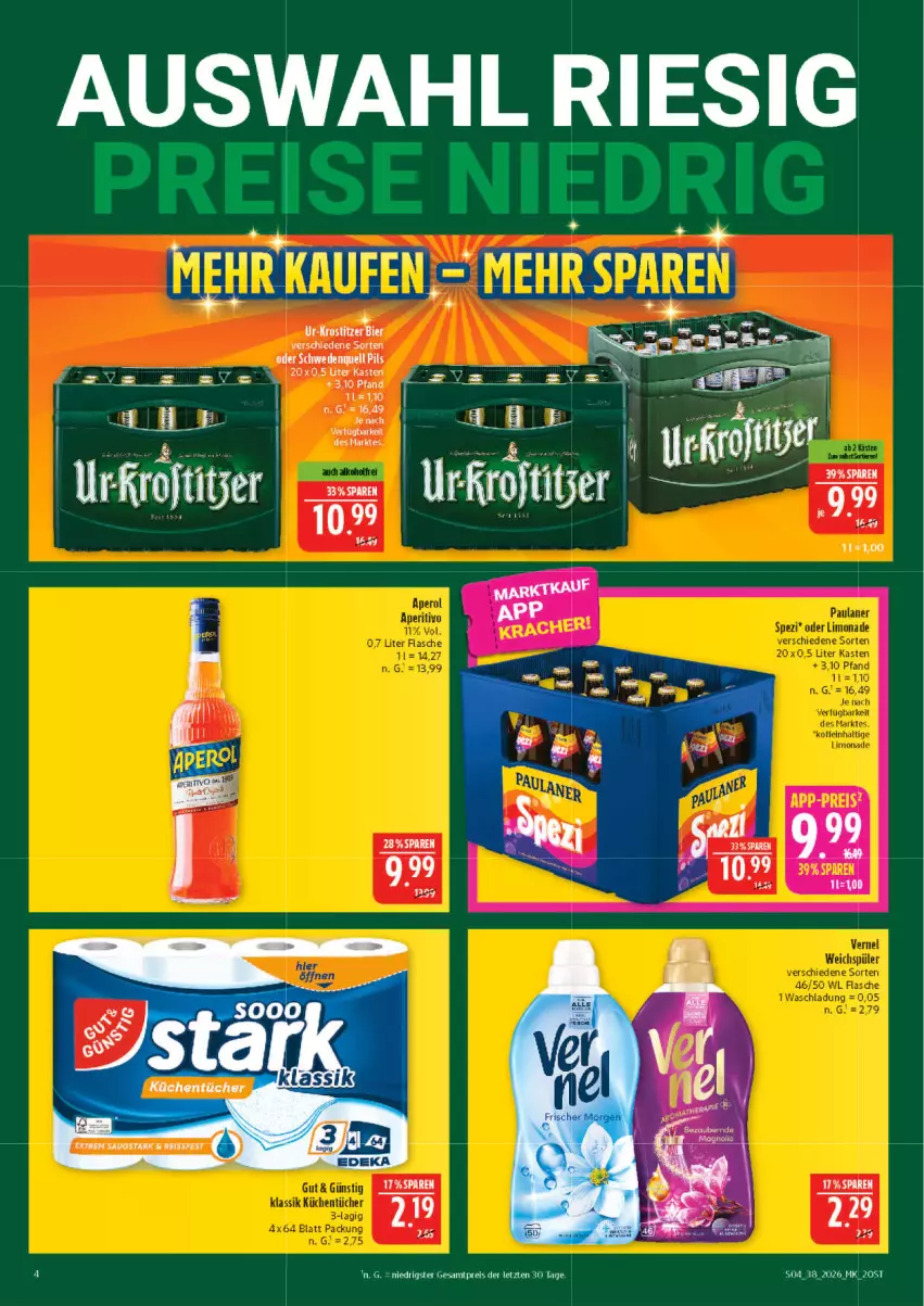 Aktueller Prospekt Marktkauf - Prospekt - von 13.09 bis 19.09.2026 - strona 4 - produkty: eis, reis, reiss, Ti, ZTE