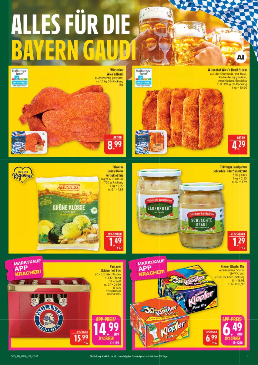 Aktueller Prospekt Marktkauf - Prospekt - von 13.09 bis 19.09.2026 - strona 5 - produkty: eis, Kraut, reis, schinken, ZTE
